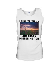 Arkansas Misses Me Too Unisex Tank tile