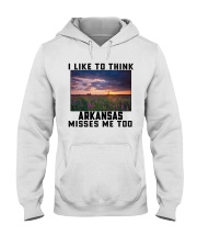 Arkansas Misses Me Too Hooded Sweatshirt tile