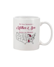 THE LOVE MOTHER AND SON MICHIGAN MISSISSIPPI Mug front