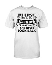 Back To Illinois Classic T-Shirt tile