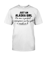 Alaska Girl - No One Is Perfect Classic T-Shirt tile