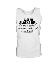 Alaska Girl - No One Is Perfect Unisex Tank tile