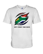 Don't Forget Your Roots - South Africa V-Neck T-Shirt tile