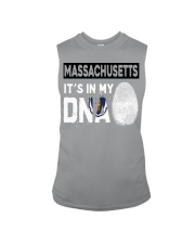 Massachusetts It's In My DNA Sleeveless Tee tile
