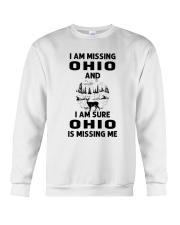 Ohio Is Missing Me Crewneck Sweatshirt tile