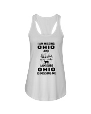 Ohio Is Missing Me Ladies Flowy Tank tile