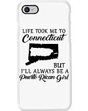 LIFE TOOK TO CONNECTICUT BE A PUERTO RICAN GIRL Phone Case tile