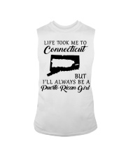 LIFE TOOK TO CONNECTICUT BE A PUERTO RICAN GIRL Sleeveless Tee tile