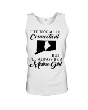 LIFE TOOK ME TO CONNECTICUT BE A MAINE GIRL Unisex Tank tile