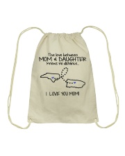 PUERTO RICO NORTH CAROLINA THE LOVE MOM DAUGHTER Drawstring Bag tile