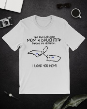 PUERTO RICO NORTH CAROLINA THE LOVE MOM DAUGHTER Classic T-Shirt lifestyle-mens-crewneck-front-16
