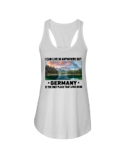 Germany Only Place Lives In Me Ladies Flowy Tank tile