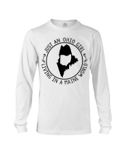 OHIO GIRL LIVING IN MAINE Long Sleeve Tee tile