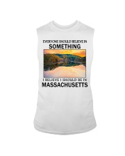 Should Be In Massachusetts Sleeveless Tee tile