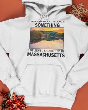 Should Be In Massachusetts Hooded Sweatshirt apparel-hooded-sweatshirt-lifestyle-front-65