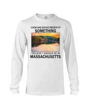 Should Be In Massachusetts Long Sleeve Tee tile