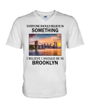 Should Be In Brooklyn V-Neck T-Shirt tile