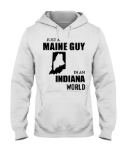 MAINE GUY IN INDIANA Hooded Sweatshirt tile