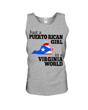 PUERTO RICAN GIRL IN VIRGINIA Unisex Tank tile