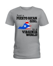 PUERTO RICAN GIRL IN VIRGINIA Ladies T-Shirt tile