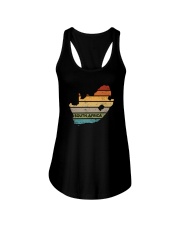 Retro South Africa Ladies Flowy Tank tile