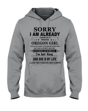 Taken By A Freaking - Oregon Girl Hooded Sweatshirt front