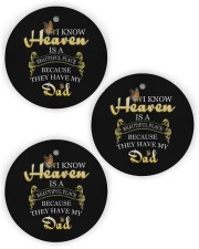 Heaven They Have My-Dad Circle Ornament (Wood tile
