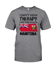 Therapy - Go To Manitoba Classic T-Shirt front