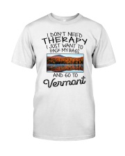 Pack My Bags - Go To Vermont Classic T-Shirt tile