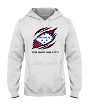 Don't Forget Your Roots - Arkansas Hooded Sweatshirt tile