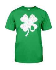 Utah Map - Four Leaf Clover Classic T-Shirt front