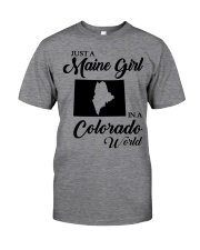 MAINE GIRL IN COLORADO Classic T-Shirt tile