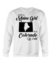 MAINE GIRL IN COLORADO Crewneck Sweatshirt tile