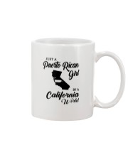 PUERTO RICAN GIRL IN CALIFORNIA Mug tile