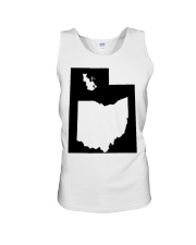 MAP OHIO IN UTAH Unisex Tank tile