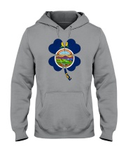 Flag Kansas Four Leaf Clover Hooded Sweatshirt tile