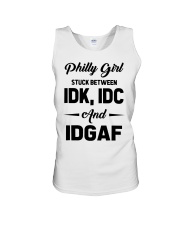 Philly Girl - IDK IDC IDGAF Unisex Tank tile
