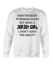 New Jersey girl didn't have the ability Crewneck Sweatshirt tile