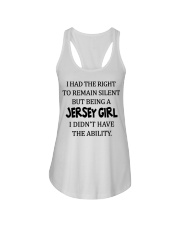 New Jersey girl didn't have the ability Ladies Flowy Tank tile