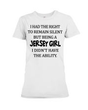 New Jersey girl didn't have the ability Premium Fit Ladies Tee tile