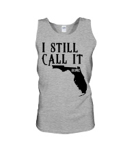 Florida i still call it home Unisex Tank tile