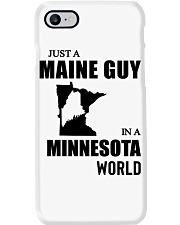 MAINE GUY IN MINNESOTA Phone Case tile