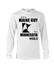 MAINE GUY IN MINNESOTA Long Sleeve Tee tile