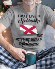 Began In Alabama - Live In Nebraska Classic T-Shirt custom-t-shirts-classic-lifestyle-front-342