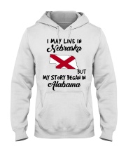 Began In Alabama - Live In Nebraska Hooded Sweatshirt tile