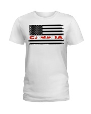 Flag - Canada Ladies T-Shirt tile