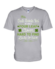 Lucky To Have - This South Dakota Girl V-Neck T-Shirt tile
