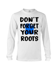 Utah Map Don't Forget Your Roots Long Sleeve Tee tile