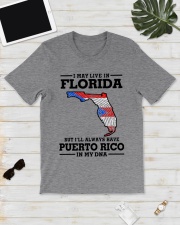 LIVE IN FLORIDA PUERTO RICO IN MY DNA Classic T-Shirt lifestyle-mens-crewneck-front-17
