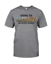 Going To Nebraska Landscape Classic T-Shirt front